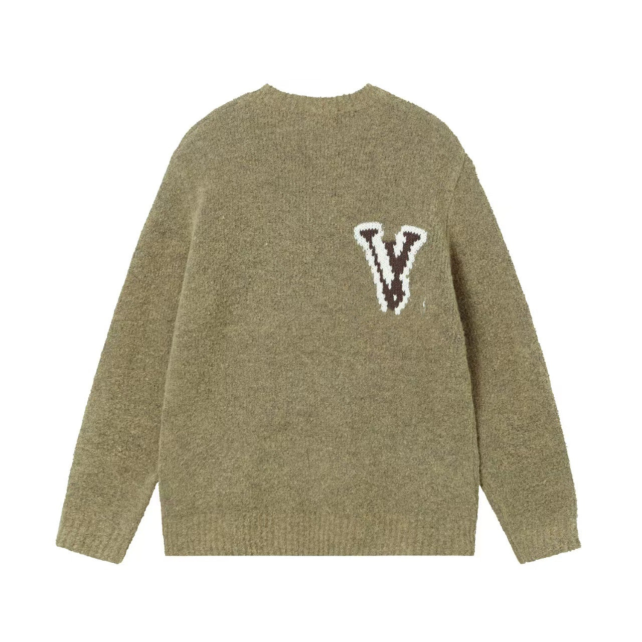 "Correct Version" 25 Donkey L Family Sweater Crewneck Fall/Winter Men's And Women's New Jacquard Turtleneck Lazy Wind Sweater