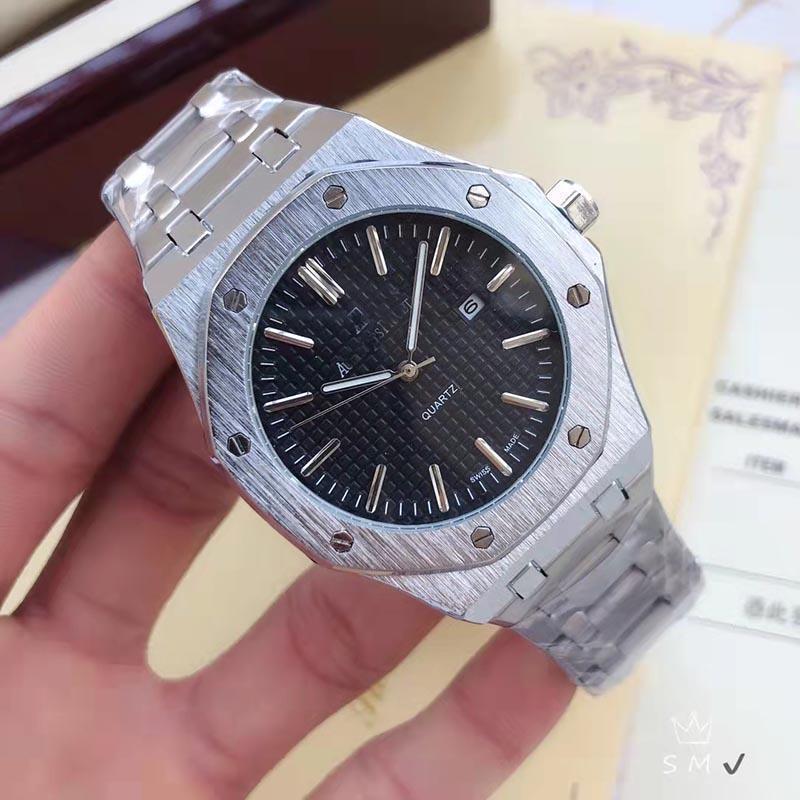Royal Oak Steel Band Silicone New Men's Watch Business Quartz Waterproof Men's AP Fashion Trend Watch
