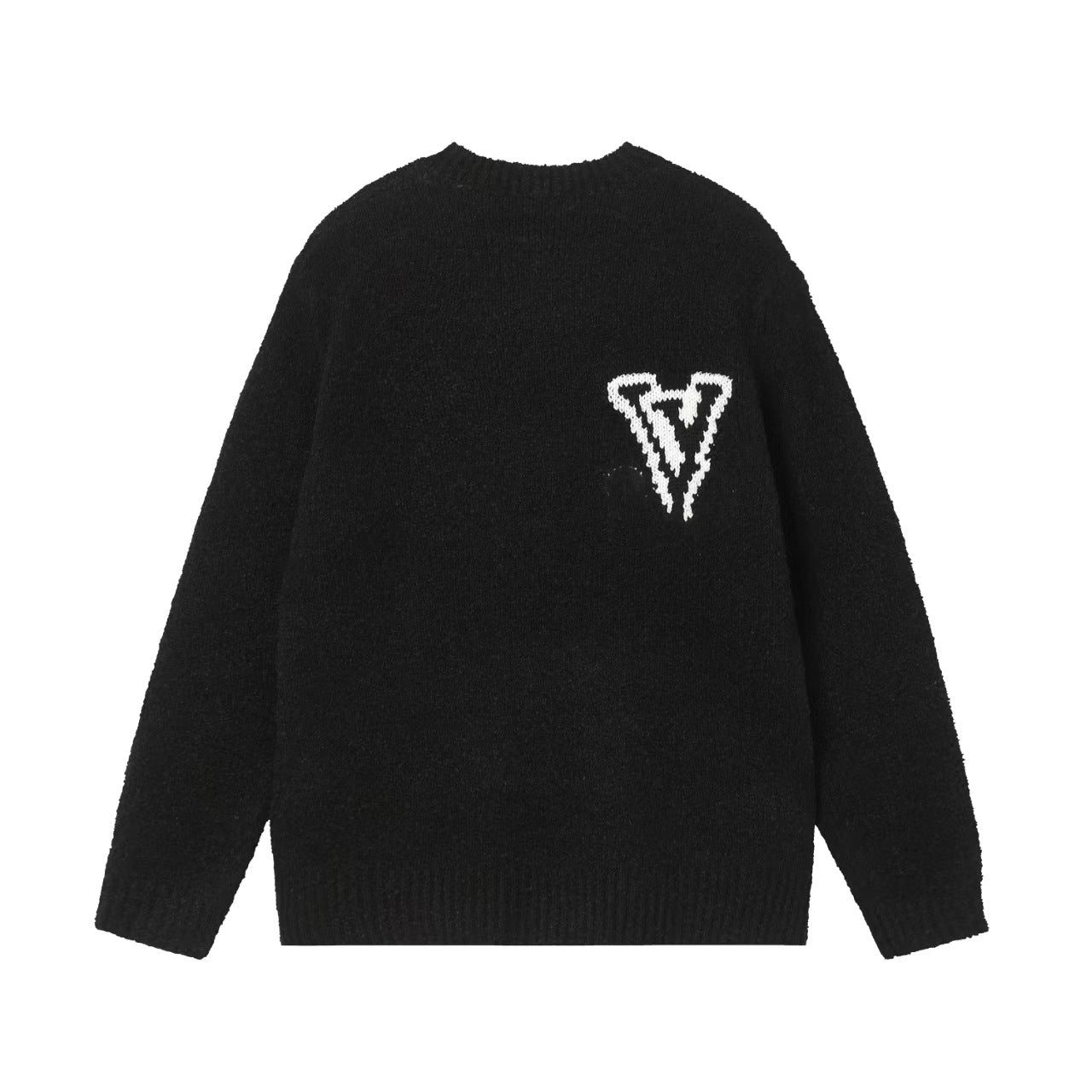 "Correct Version" 25 Donkey L Family Sweater Crewneck Fall/Winter Men's And Women's New Jacquard Turtleneck Lazy Wind Sweater