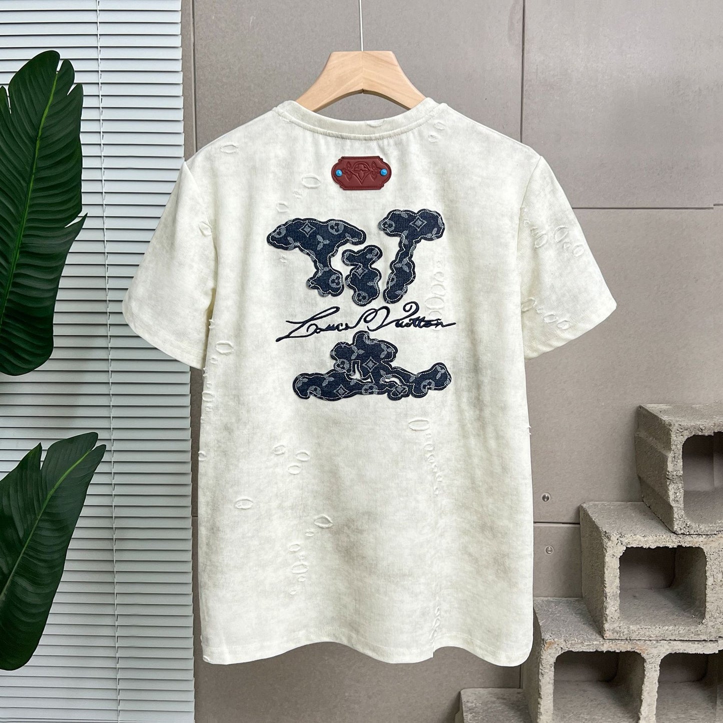 Cotton Heavy Trendy Brand Short-sleeved T-shirt 2025 Explosions Men And Women's Summer Niche New Loose Half-sleeved T-shirt Top