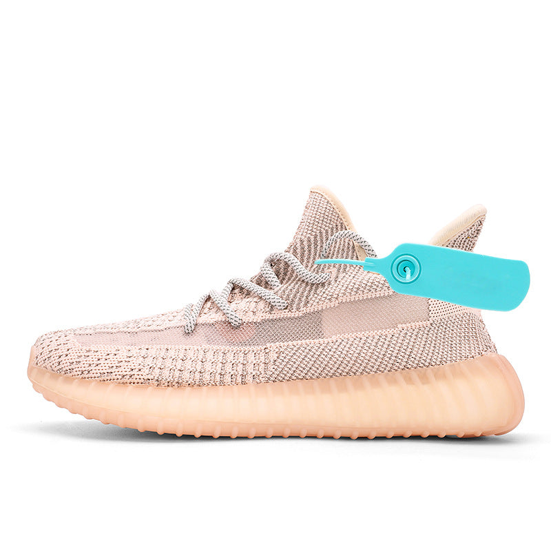 Coconut Shoes 350V2 Gypsophila White Angel Ice Blue And White Swan Akita Men's Shoes Summer Casual Trendy Shoes Sports Shoes