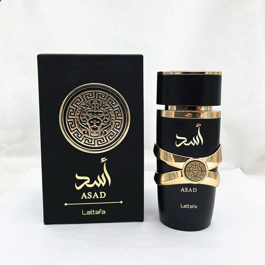 Asad Lattafa Black Perfume Middle East Arabian Dubai Uae Cross-Border Popular Perfume