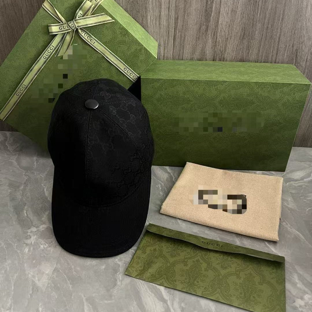 Classic Jacquard Letter Baseball Cap, Fashionable Peaked Cap, Internet Celebrity Hot Style, Classy Goods, Men's And Women's Sun Protection Hat