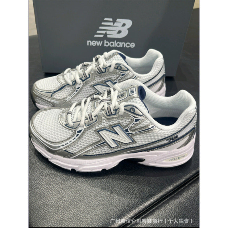 Putian Shoes New Balance Pure Original Mesh Nb740 Sports Shoes Versatile Men And Women Dad New Running Couple Men And Women