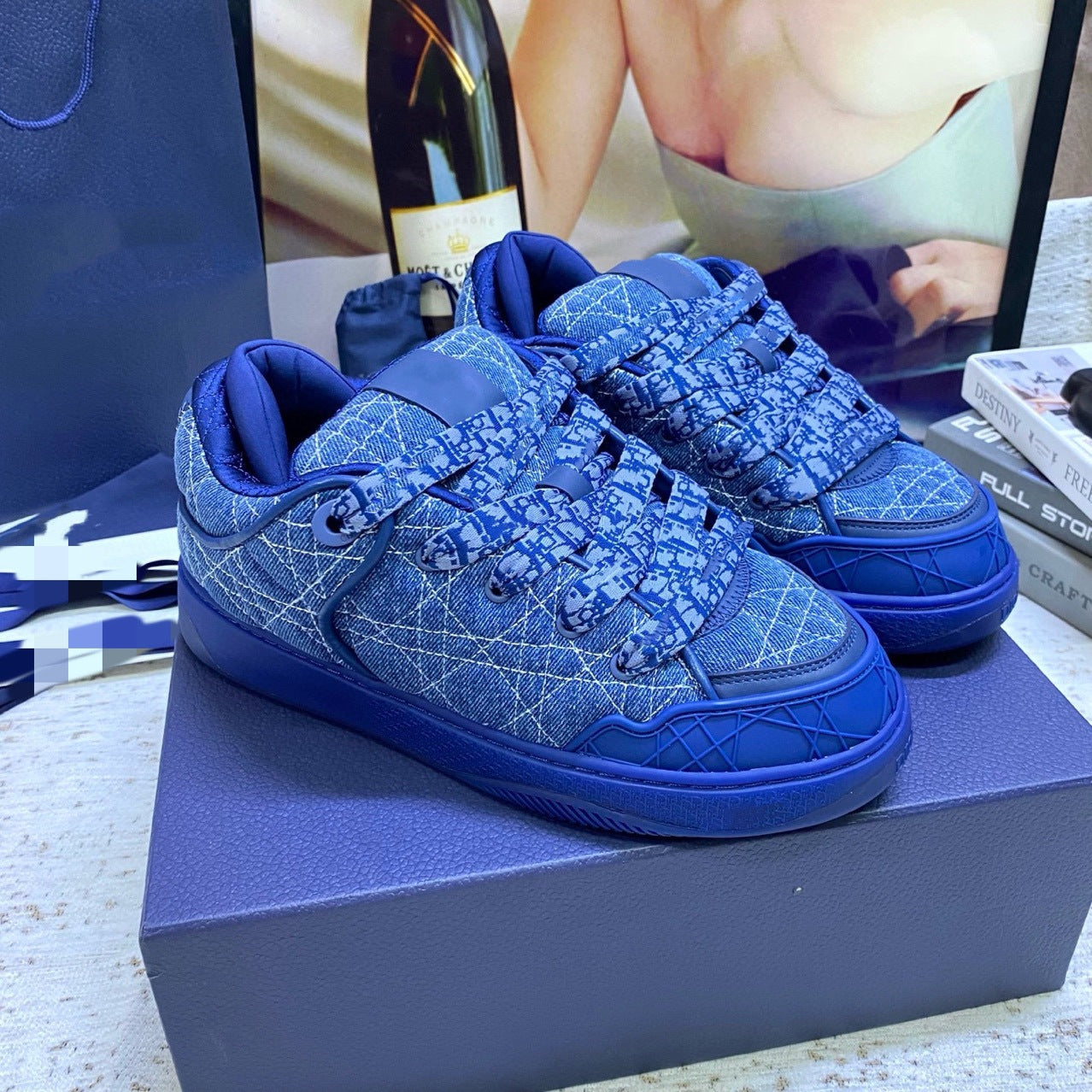 European And American Style D Brand Top B9S Series Men's Basketball Casual Versatile Business Sneakers