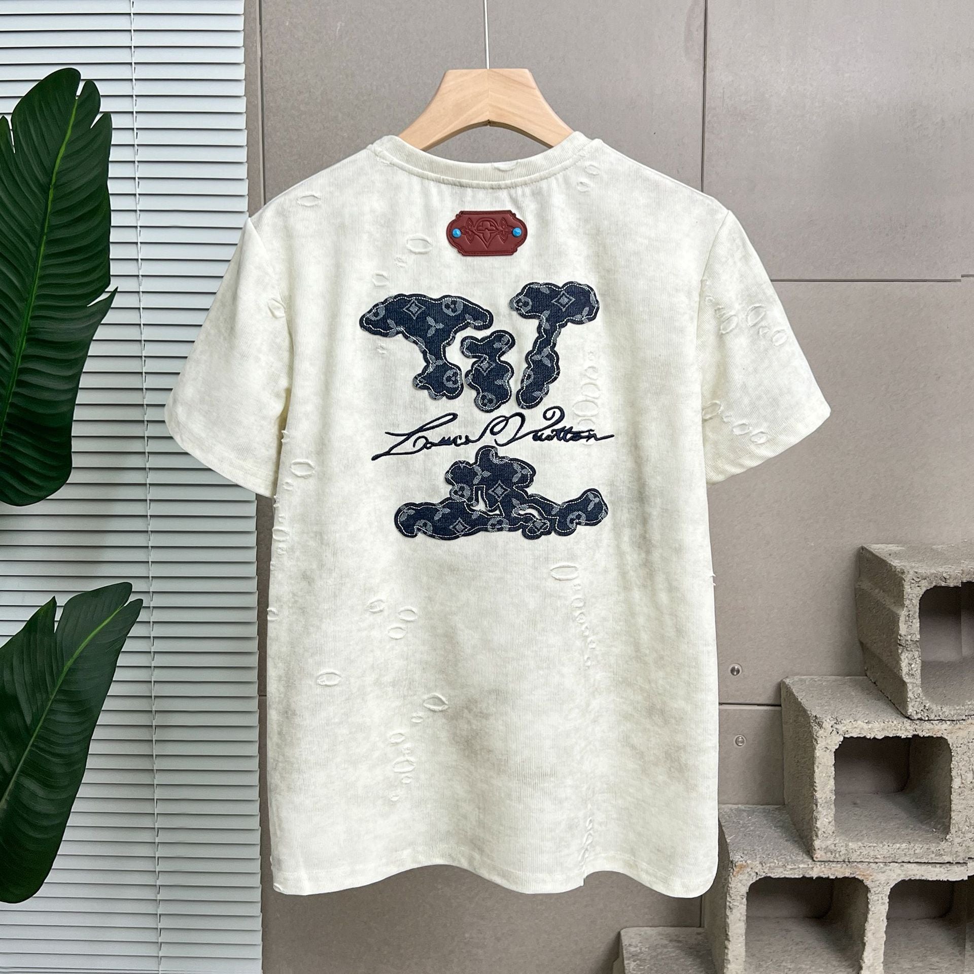 Cotton Heavy Trendy Brand Short-sleeved T-shirt 2025 Explosions Men And Women's Summer Niche New Loose Half-sleeved T-shirt Top