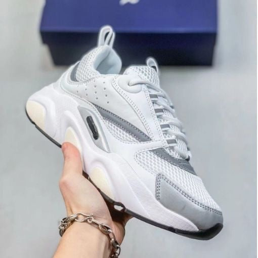 European D-Brand B22 Sports Casual Thick-Soled Fashion Retro Breathable Height-Increasing Dad Shoes For Men And Women, Comfortable And Breathable