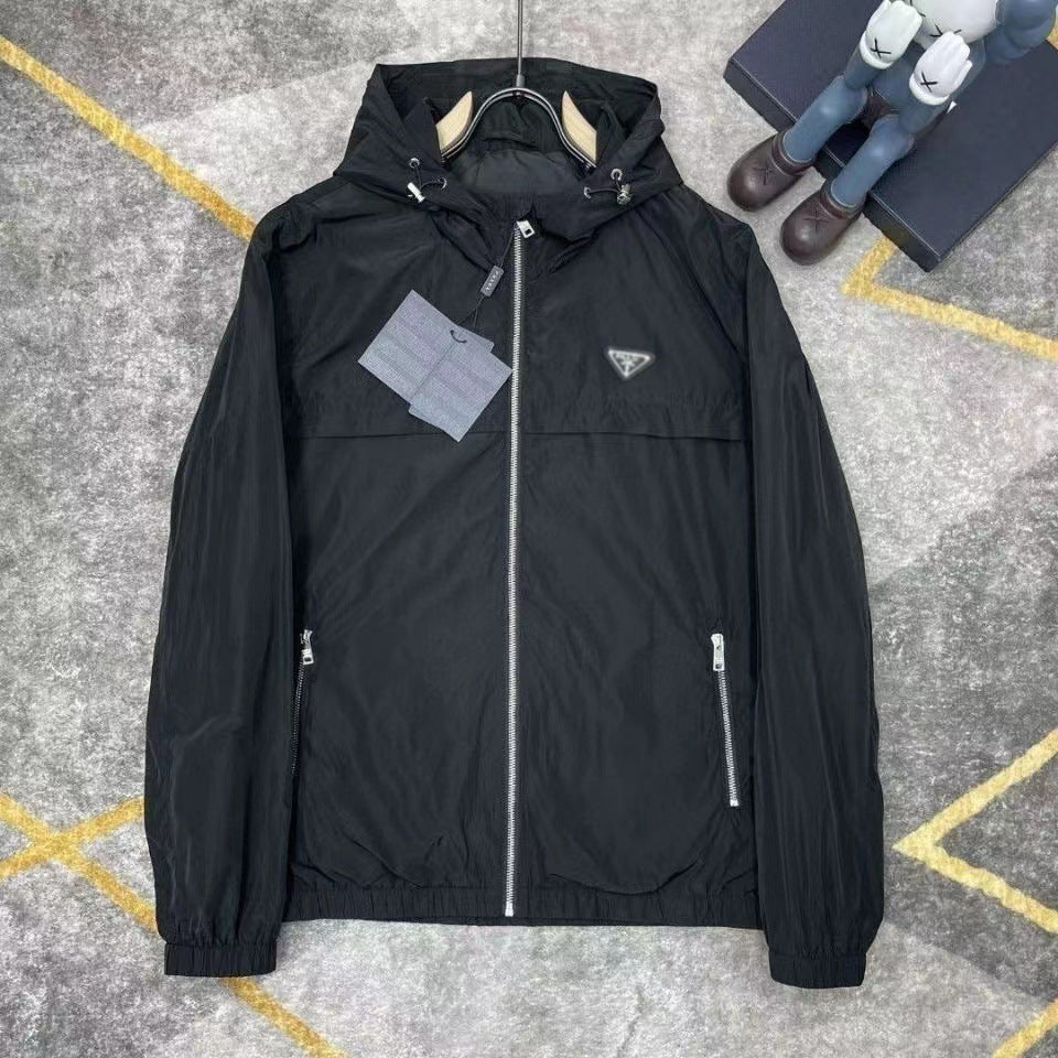 Autumn New Casual Hooded Sports Jacket Casual All-match Men's Jacket Slim-fit Windproof Men's Jacket In Stock