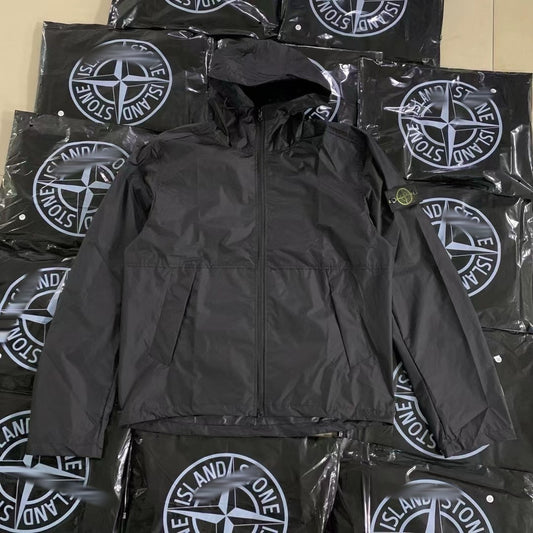 Cross Border STONE ISLAND Stone Hard Shell Windproof Waterproof Paulette GTX Outdoor Charge Jacket Coat